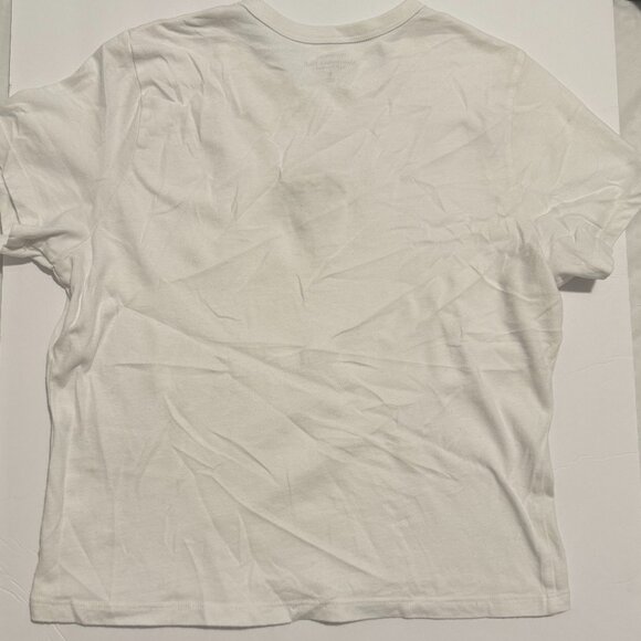 Abercrombie & Fitch A&F Embroidered Taxi NY Skimming Tee Size Small - Picture 4 of 5